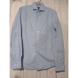 Denim‎ & Flower Shirt Men's Small Chambray Button Front Long Sleeve
